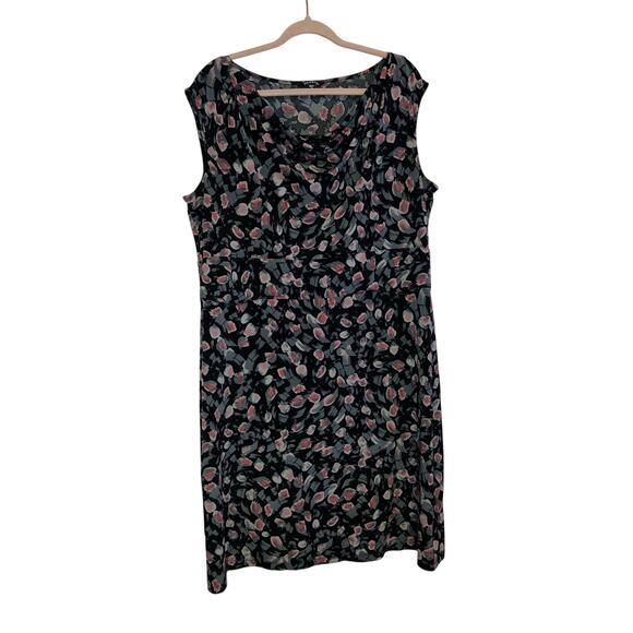 George grey and pink abstract dress size XXL - Picture 1 of 6